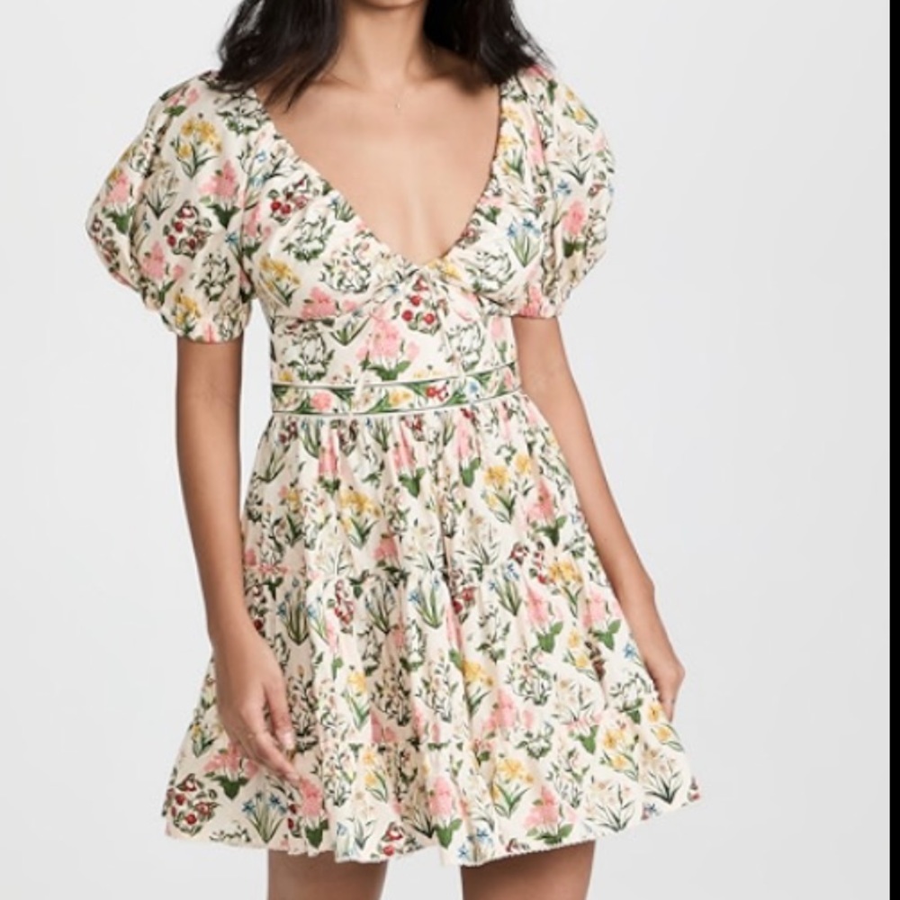 Agua by Agua Bendita 
Manzanilla Magdalena Amanecer Mini Dress 
Multicolor, L